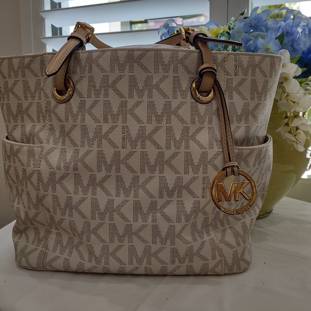 Michael Kors Large Logo Tote - Picture 1 of 6